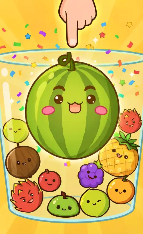 Fruit Merge: Juicy Drop Game